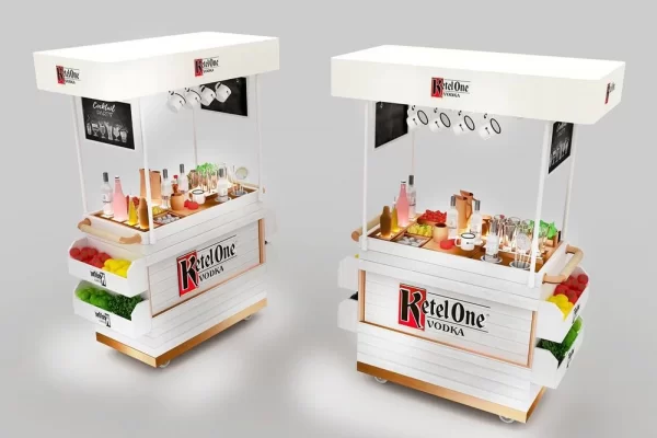 kiosk for food