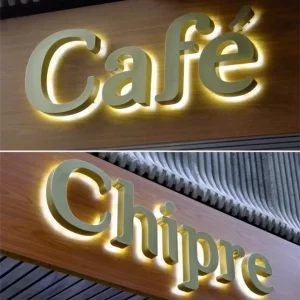led backlit sign