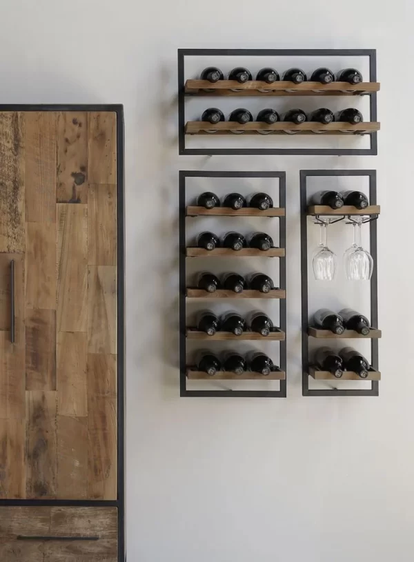 wall wine rack