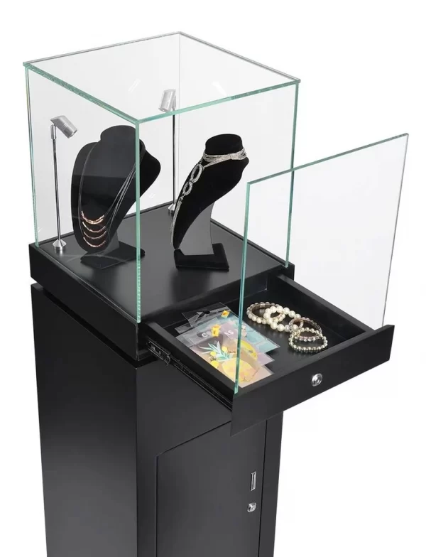 wood jewelry display