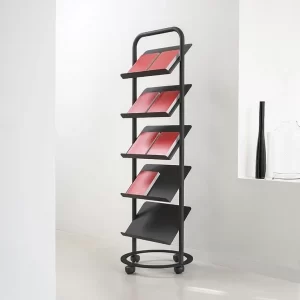 metal bookshelf display cabinet