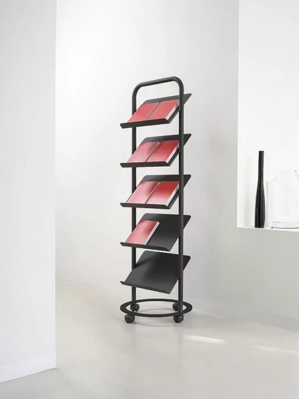 metal bookshelf display cabinet