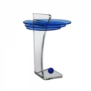 clear acrylic coffee table