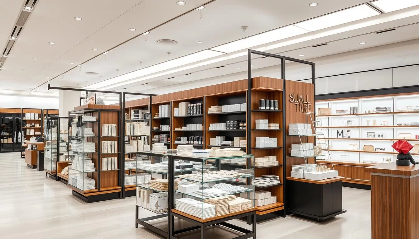 display shelving for retail stores, clothing display rack