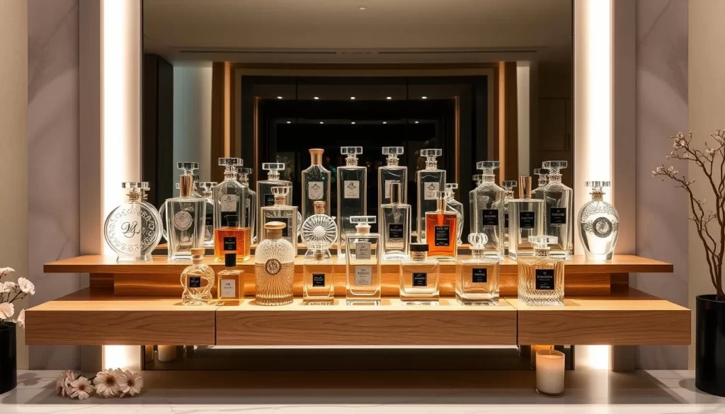 perfume stand