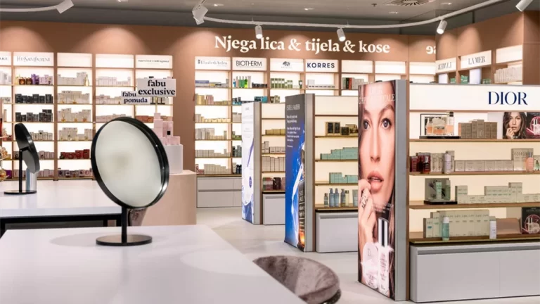 Cosmetics Display Cabinet Design