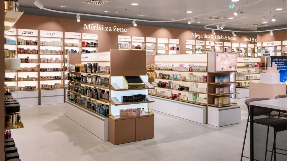 Cosmetics Display Cabinet Design