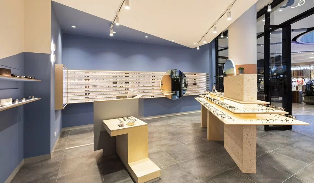 Custom Modular Sunglasses Display Cabinet