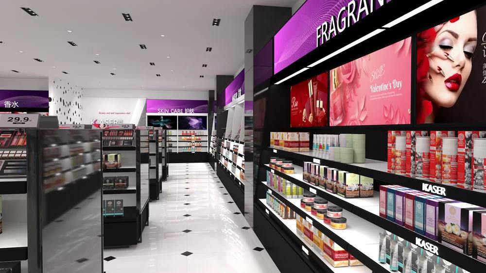 Luxury Cosmetic Packaging Displays
