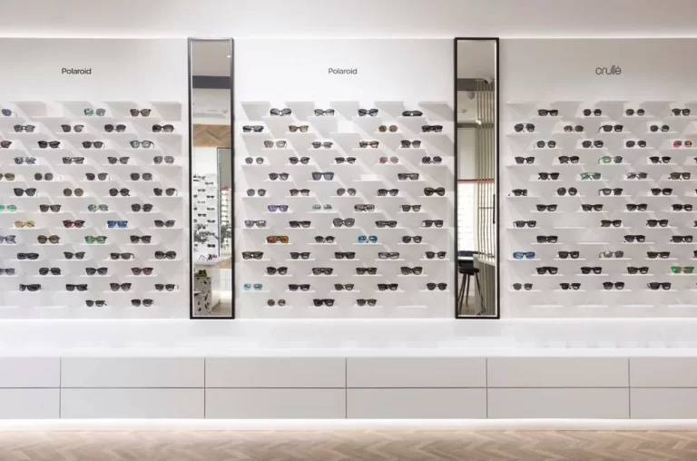 Sunglasses Display Wall