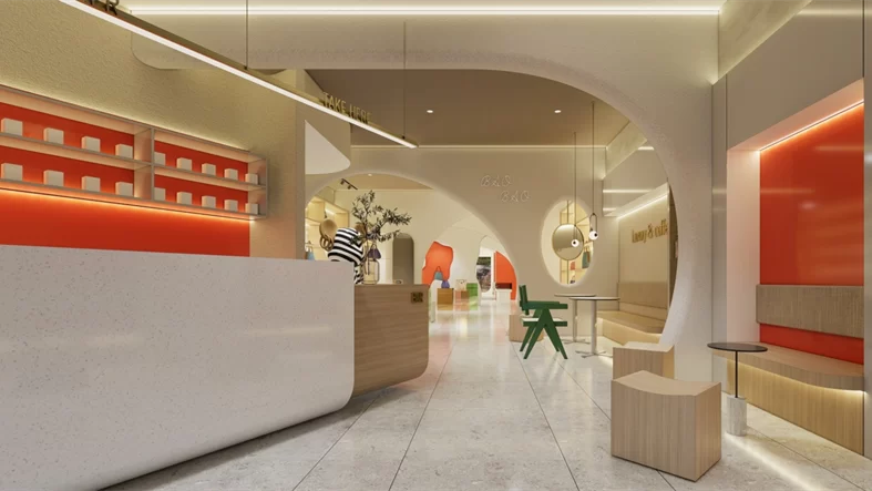 Milk Tea Counter Custom Design